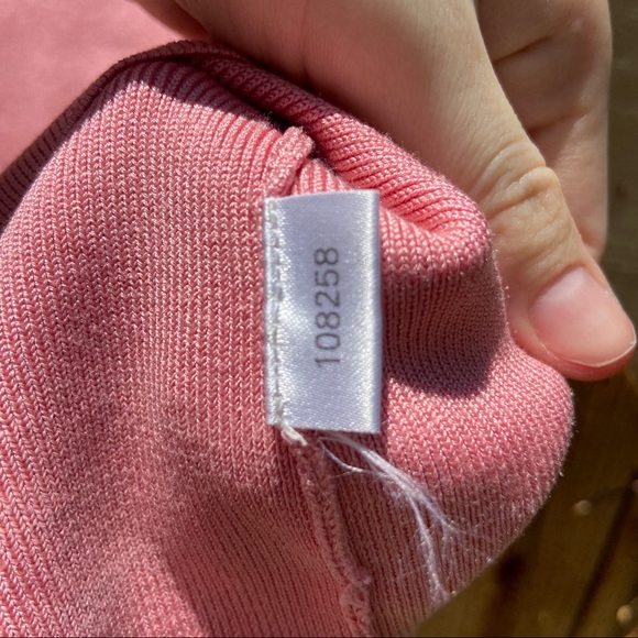 Vintage Ann Taylor Pink Boatneck Silk Sweater - Picture 4 of 4